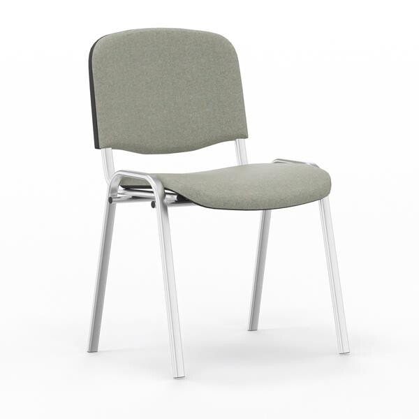 Iso stol, Grøn med alugrå stoleben
