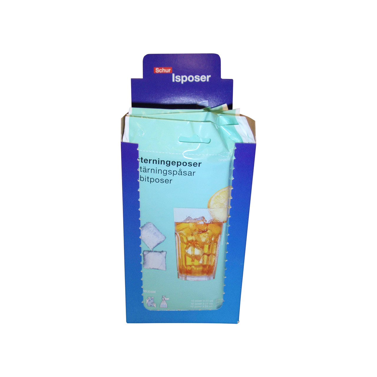 Isterningeposer SLP Multi - 10 ark pr pose - 24 poser