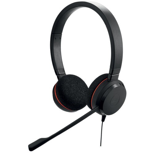Headset - Jabra Evolve 20 UC Stereo - USB-A - Sort