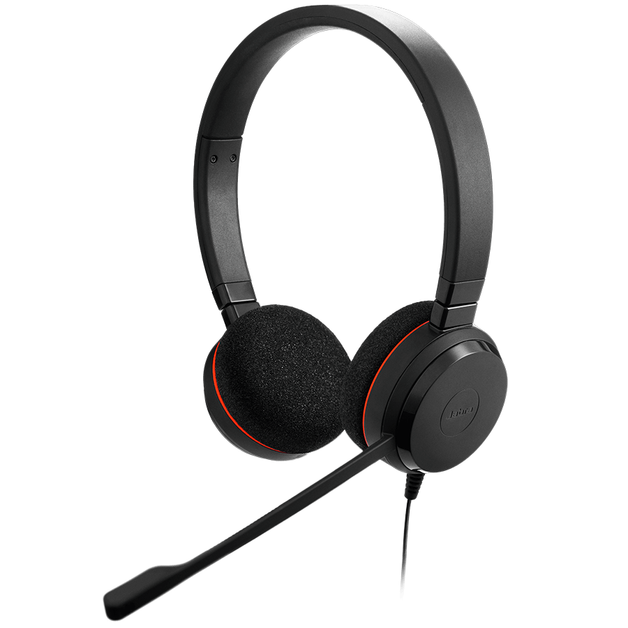 Jabra Evolve 20 MS Stereo headset - HD Audio - Microsoft-certificeret