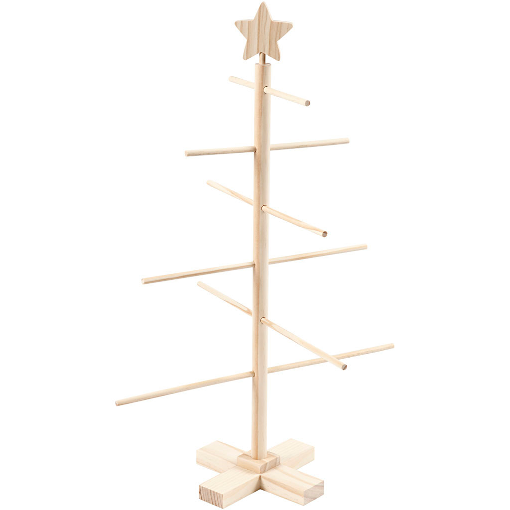 Filigran juletræ - 60 cm høj