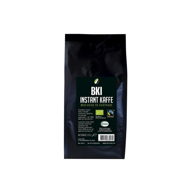 Kaffe BKI Instant økologisk fairtrade 250g/ps - 10 stk