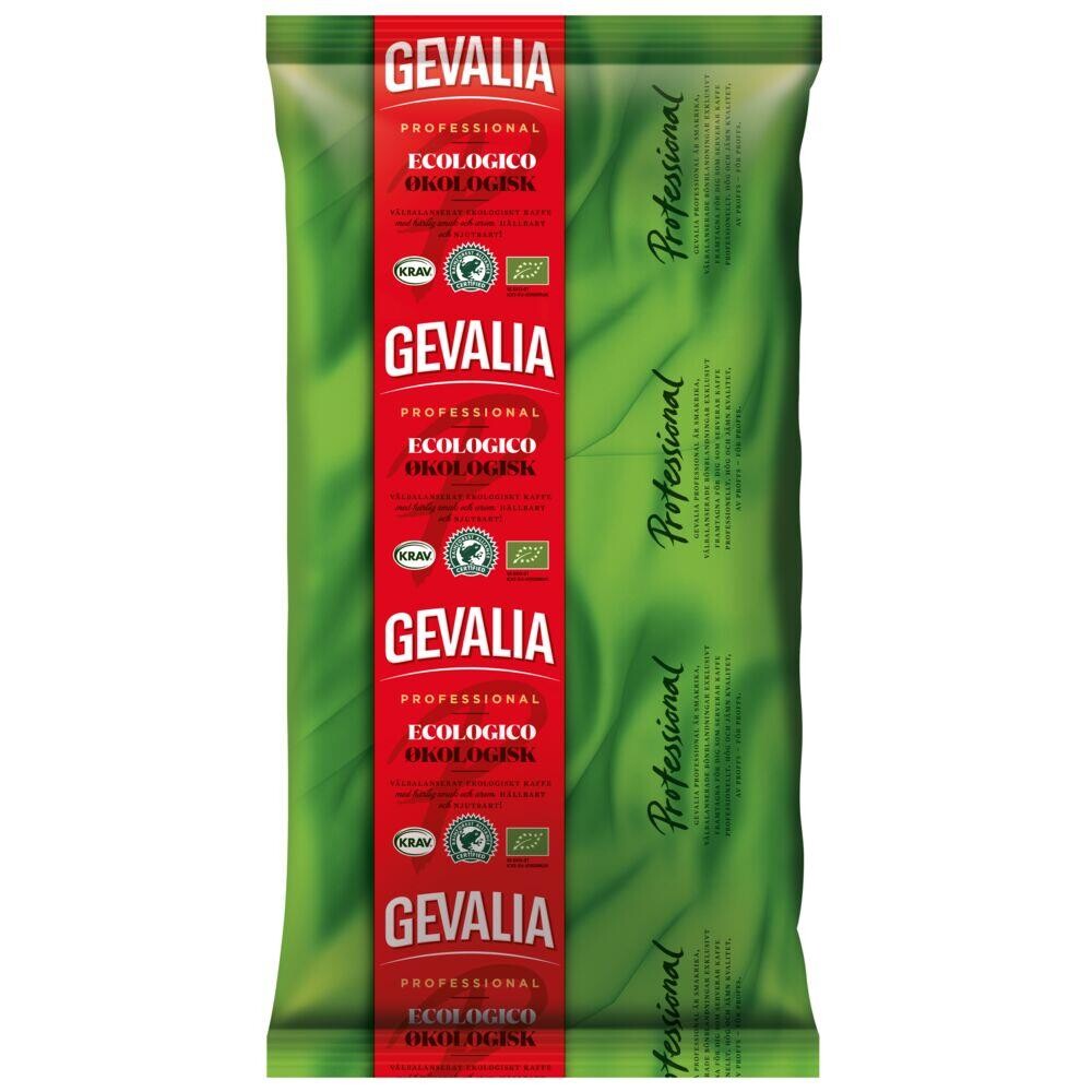 Kaffe, formalet, Gevalia Professionel Økologisk, 1 kg, - 6 stk
