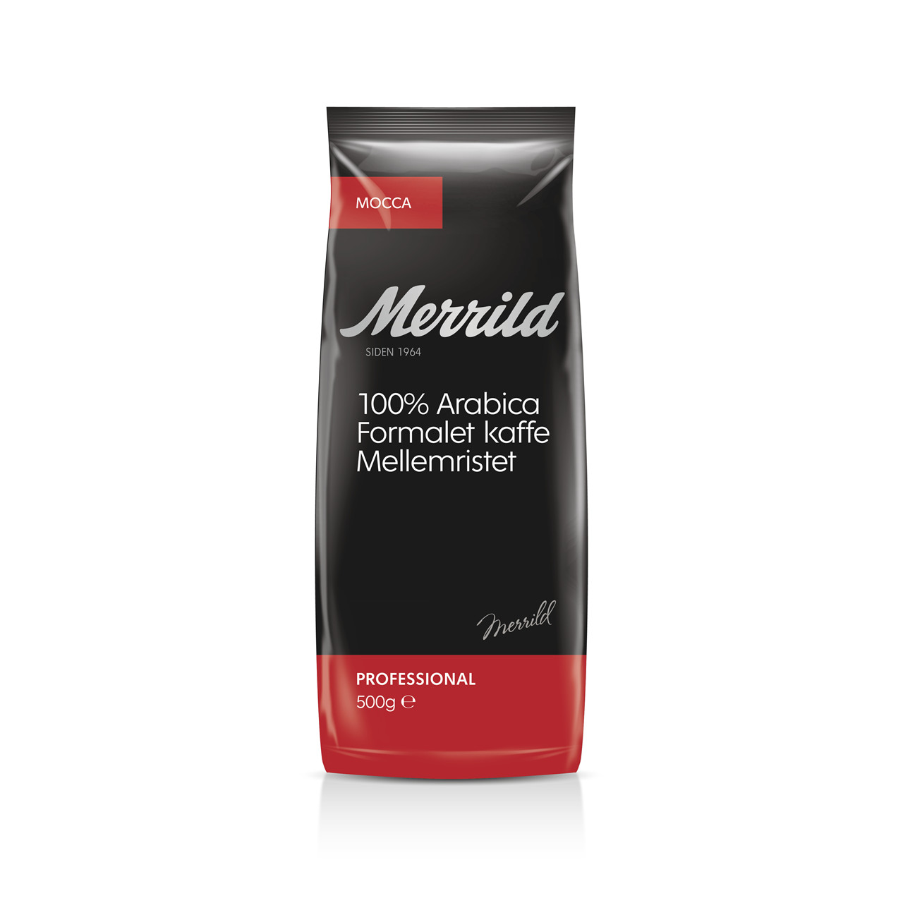 Kaffe Merrild Mocca - 500 gram pr. pose - 16 stk