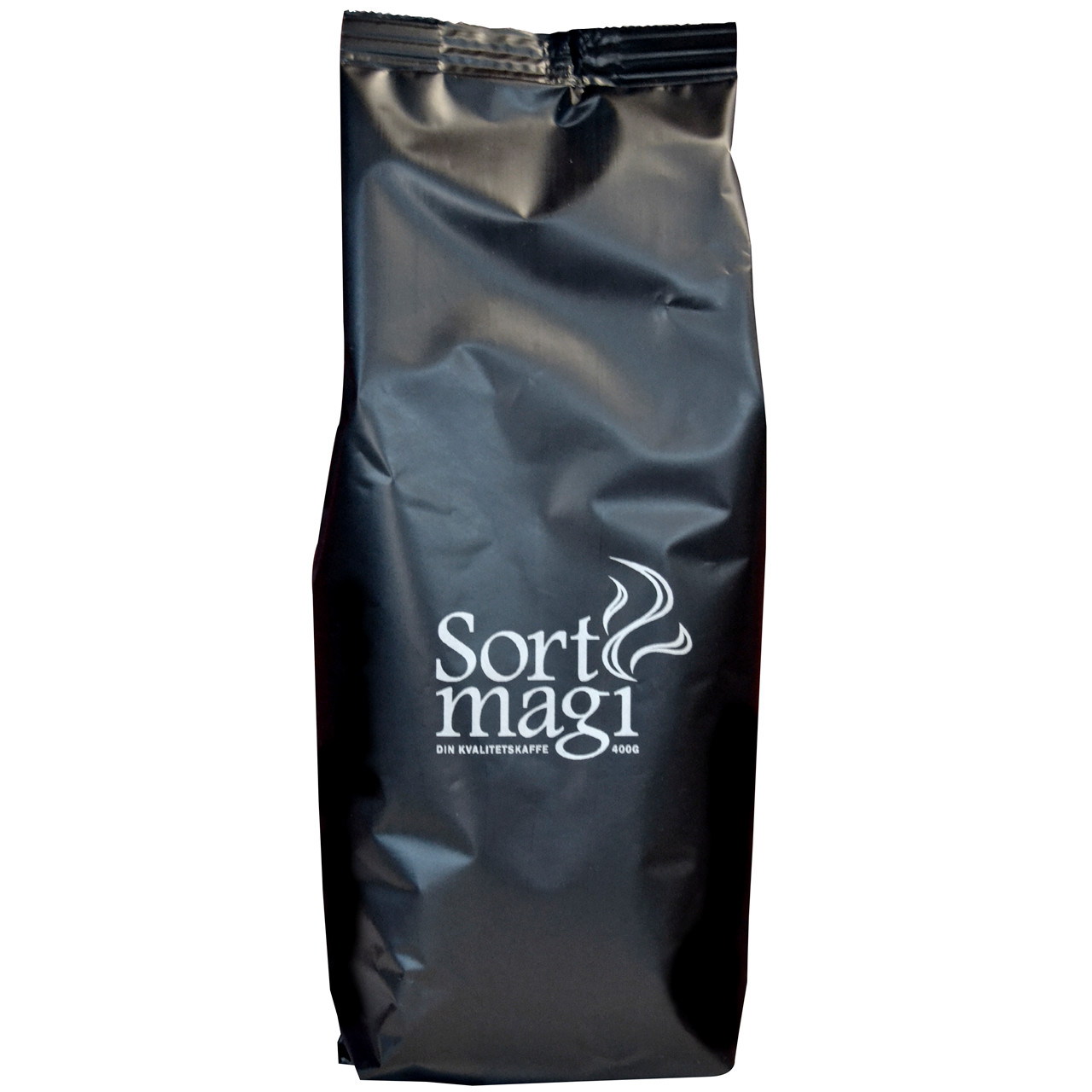 Kaffe Sort Magi - mellemristet og malet - 400 gram - 16 stk