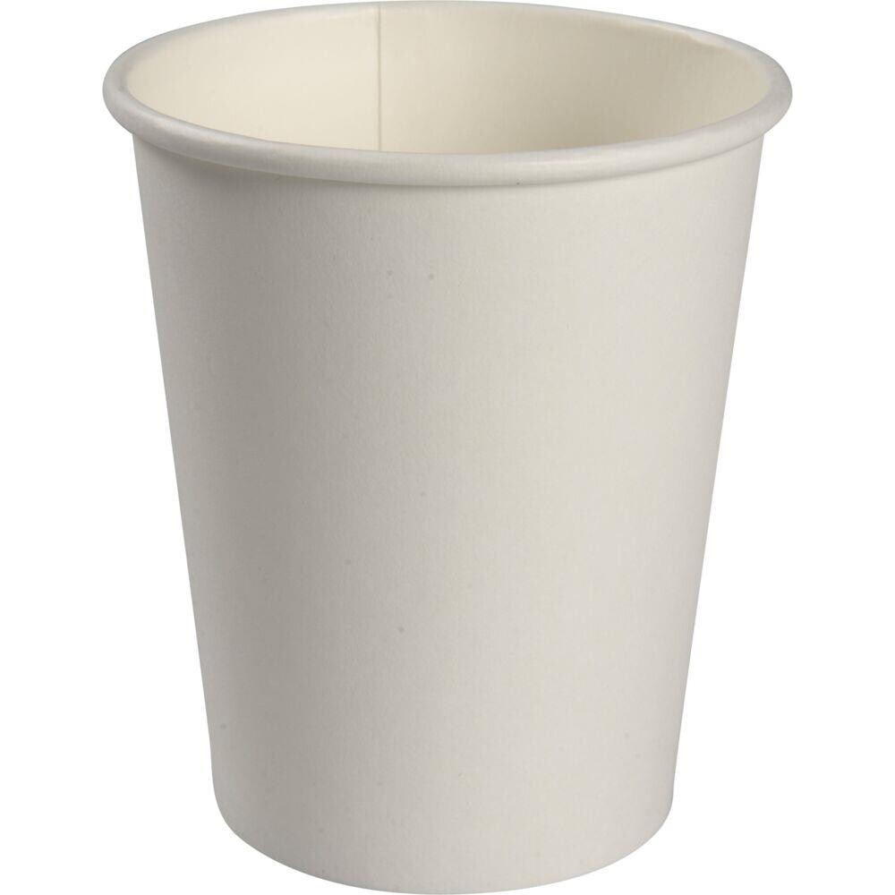 Kaffekopper Premium Abena Gastro 9 cm Ø8 cm 24 cl hvid PE/pap 8 oz - 1000 stk