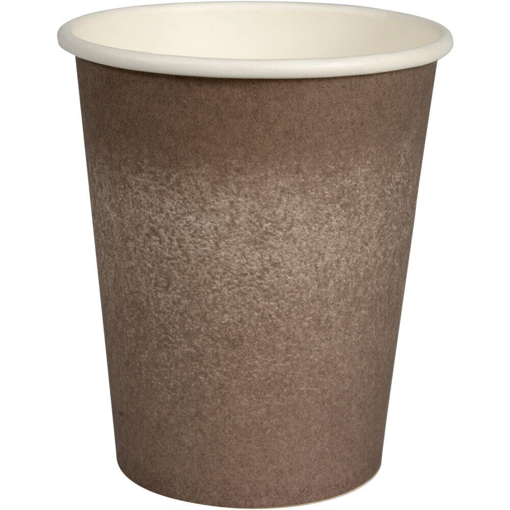 Kaffekopper The Swan ABENA Gastro 9,1cm Ø8cm 24 cl grå pap PE 8 oz - 1000 stk