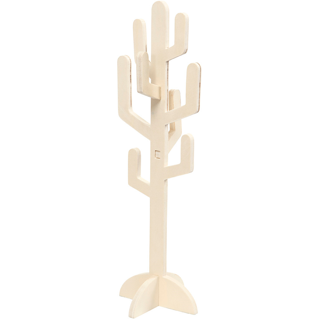 Kaktus højde 38 cm bredde 12 cm krydsfiner | tykkelse 8 mm