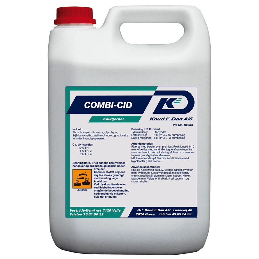 Kalkfjerner COMBI-CID - 5 liter