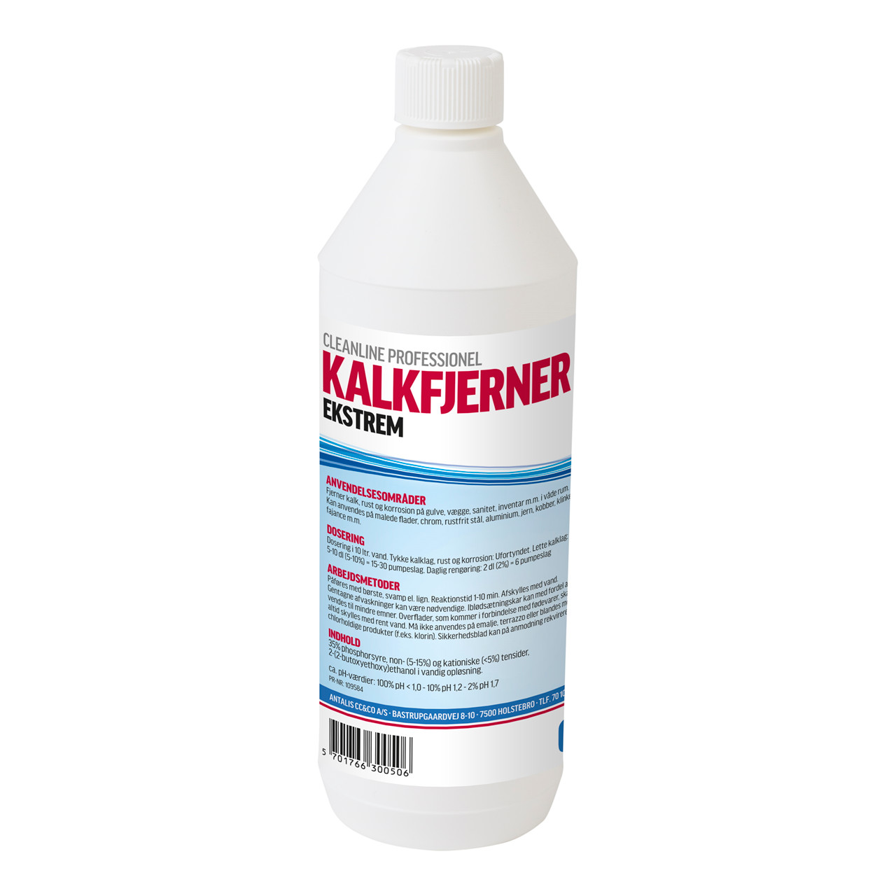 Cleanline Kalkfjerner Ekstrem - 1 liter