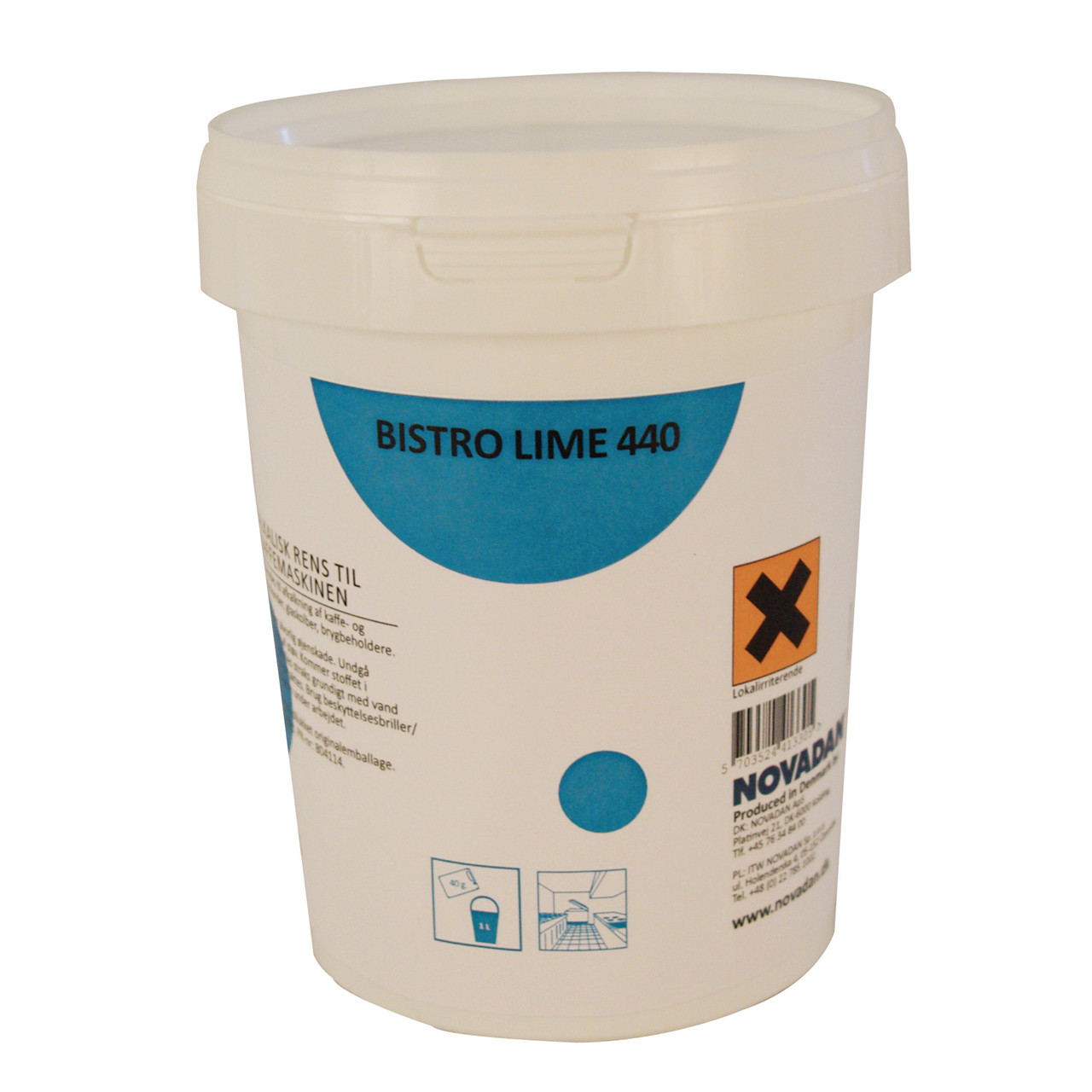 Kaffemaskinerens - Novadan Bistro Lime 440 Pulver - 800 gram
