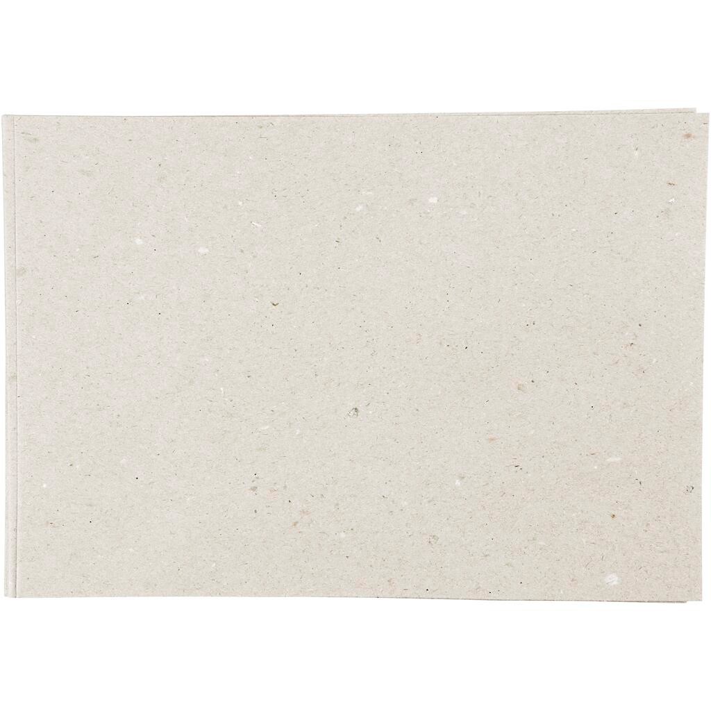 Karduspapir - A4 21x30 cm - 135 g - Grå - 20 ark