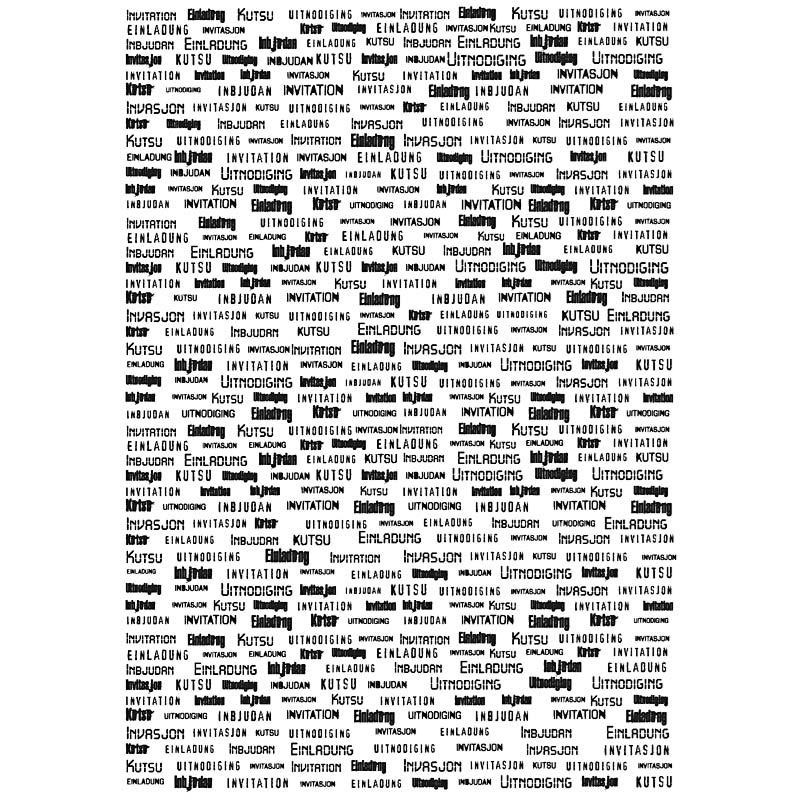 Karduspapir, A4 21x30 cm, 100 g, invitation, 10ark