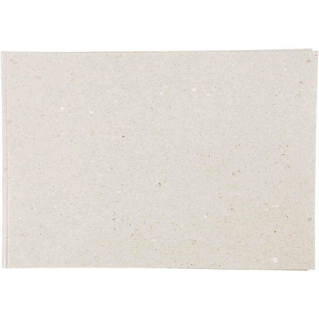Karduspapir A4 grå/brun 135 gram - 500 ark
