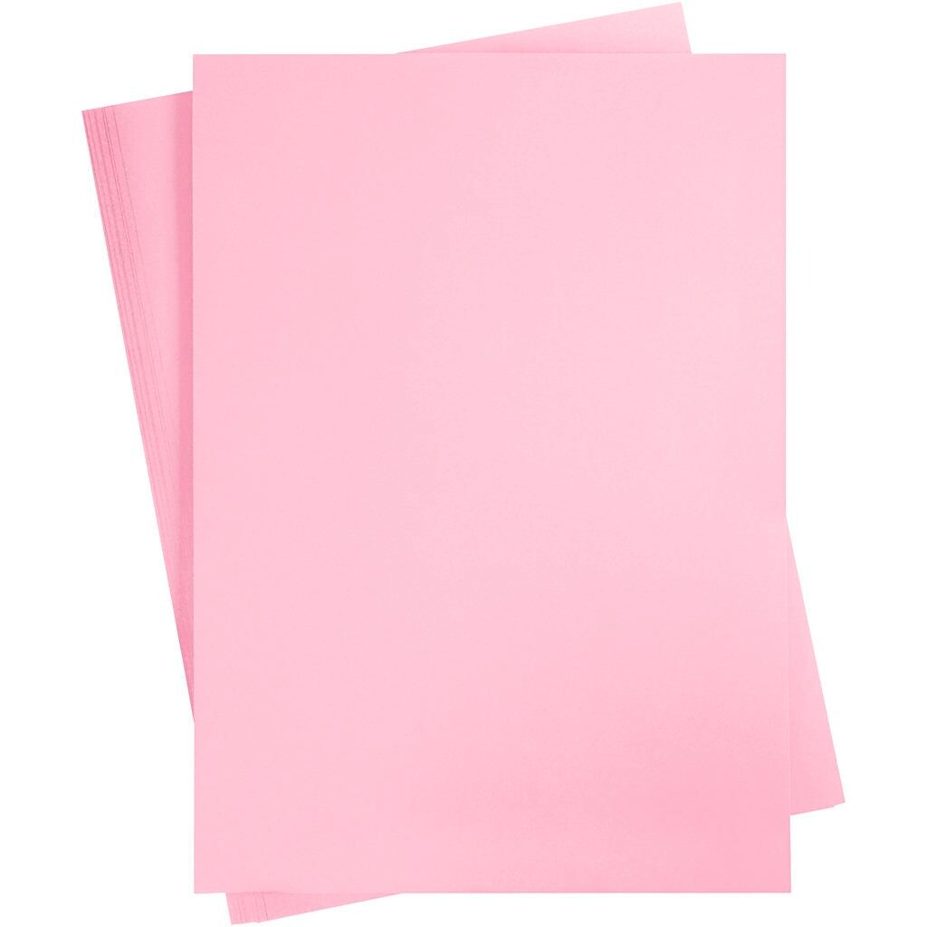 Karton, A2 420x600 mm, 180 g, syrenrosa, 10ark