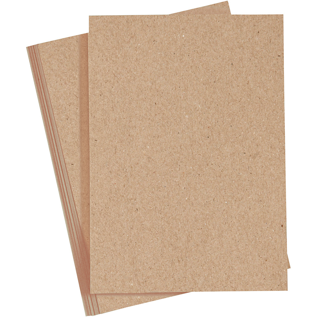 Karton, natur, A4 210x297 mm, 220 g, 10stk.