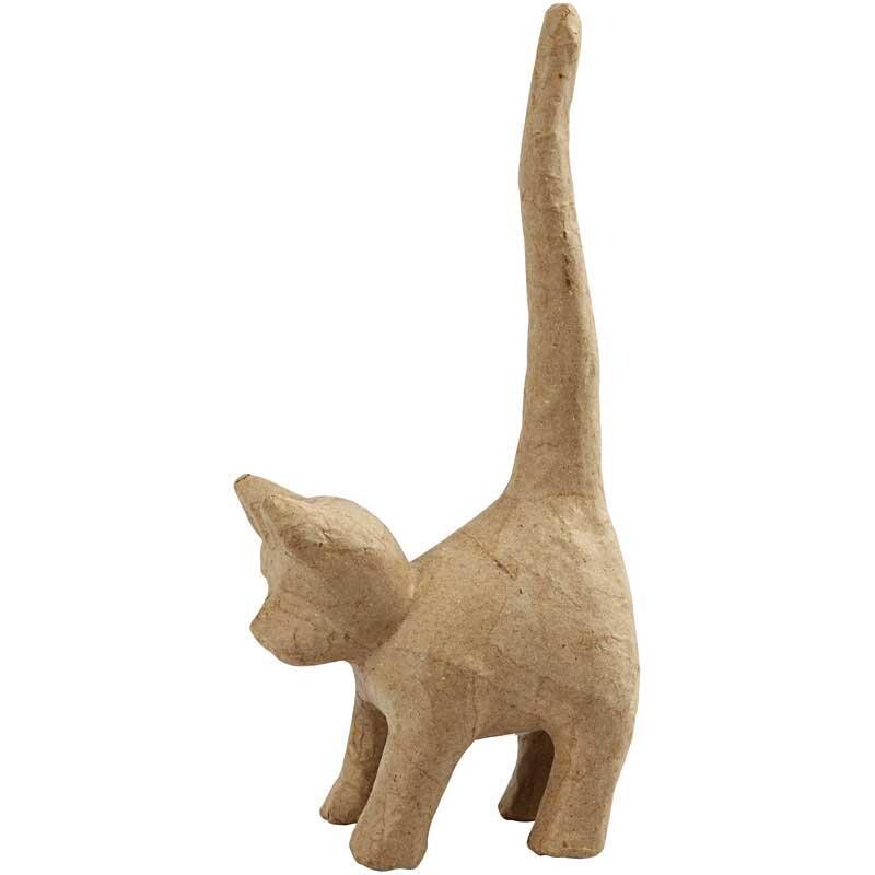 Kat højde 28 cm | Længde 12 cm