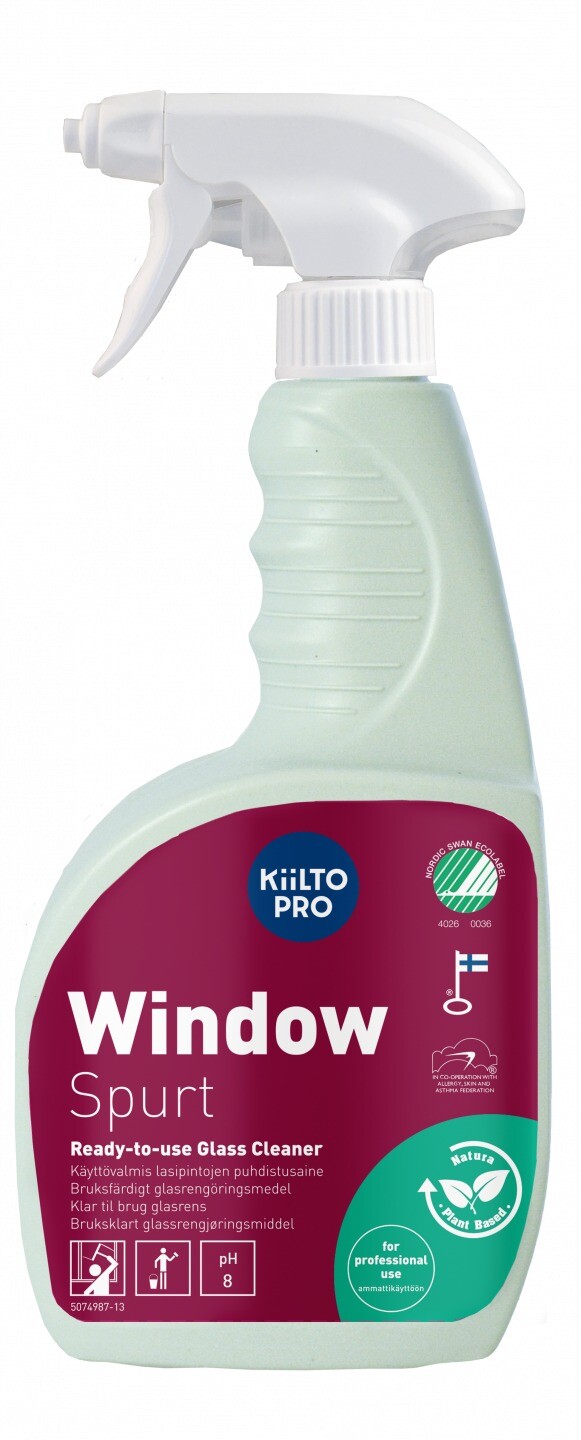 Glasrens Kiilto Pro Window Spurt spray - 750 ml