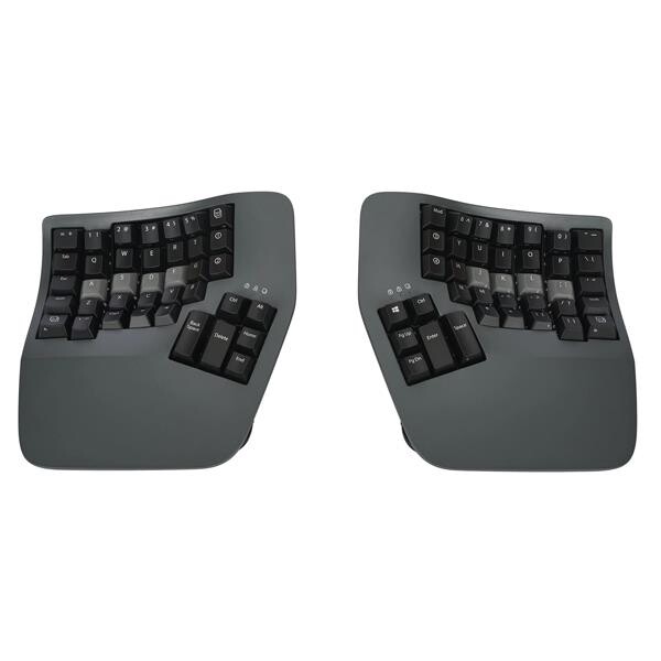 Kinesis, Advantage360 Professional QLK, Mekanisk Tastatur - Sort