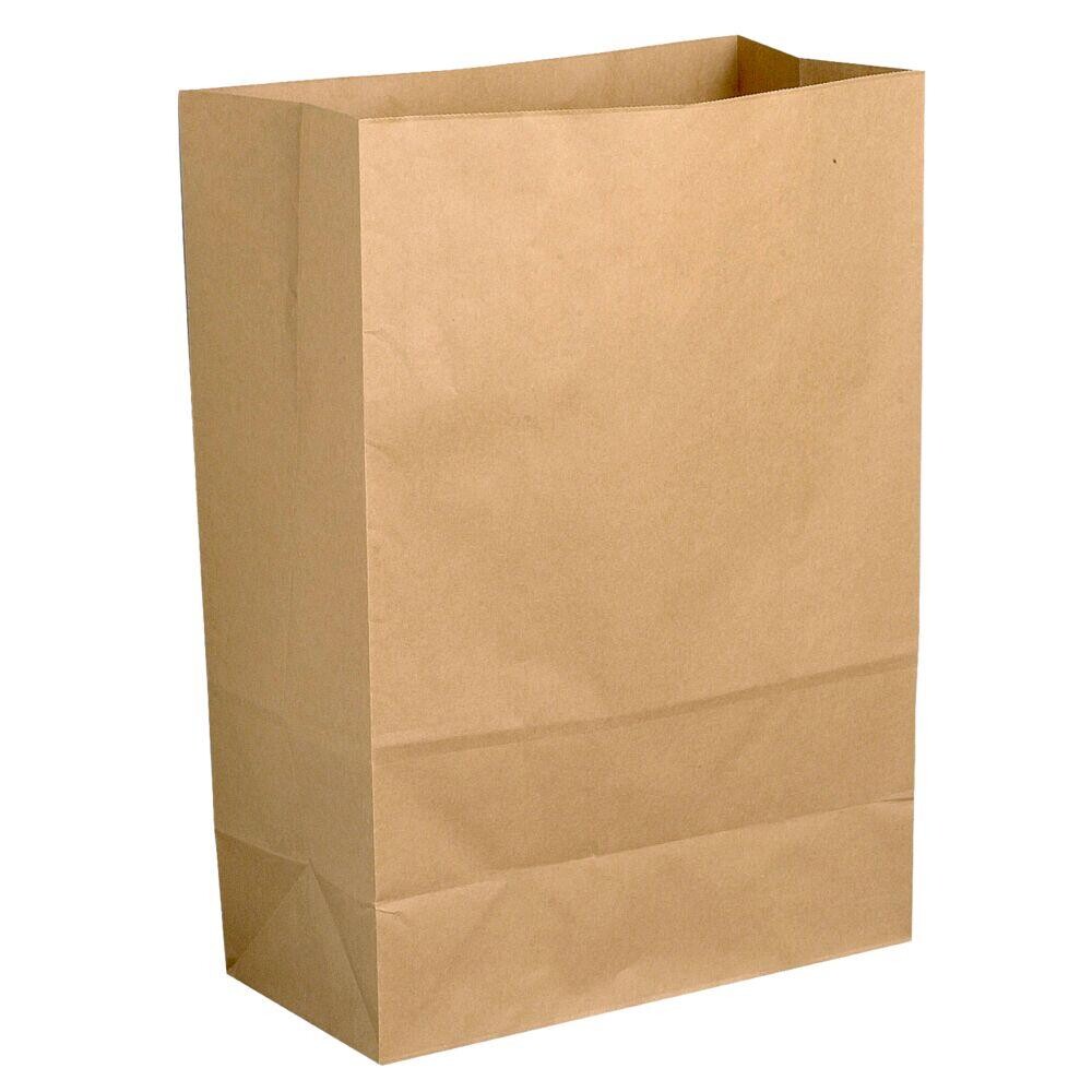 Klodsbundspose - 32 x 17 x 45 cm - 30 L - 70 g/m² - Brun - 250 stk