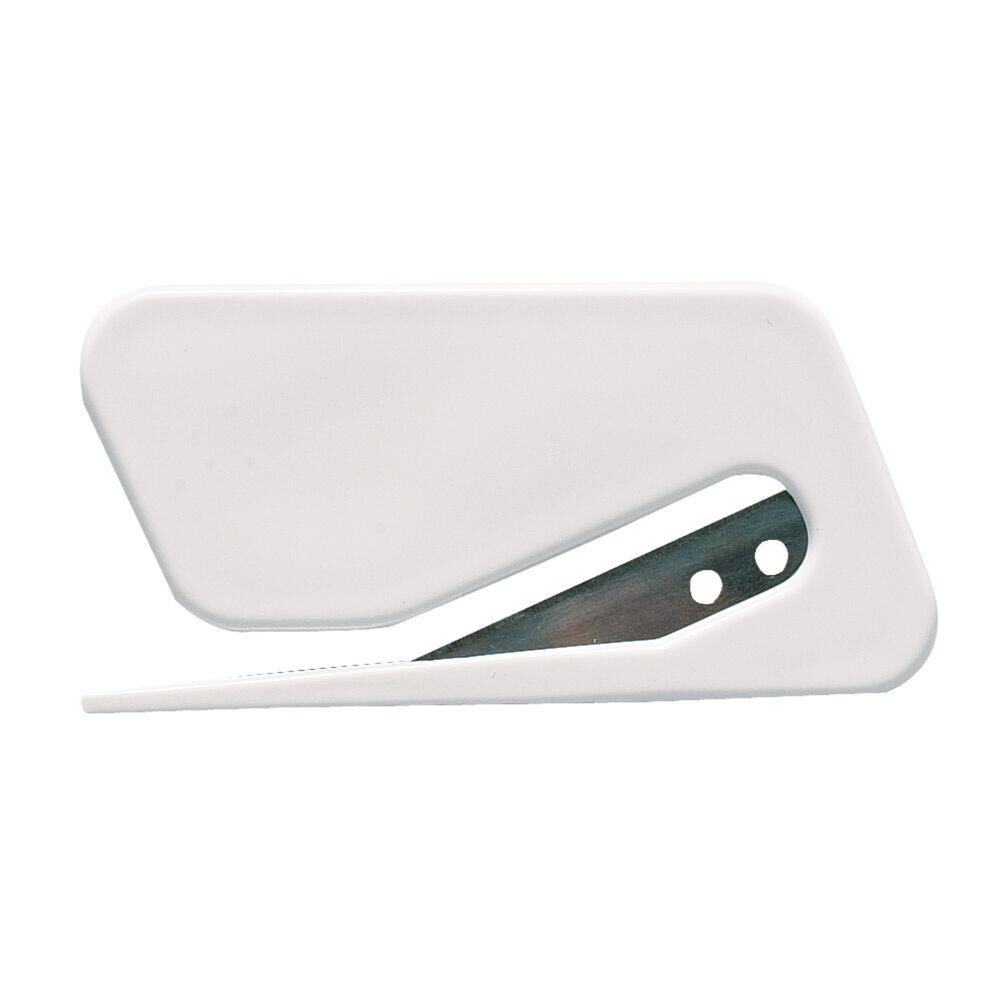 Kniv til lågfolie - Hvid - 7,5 cm