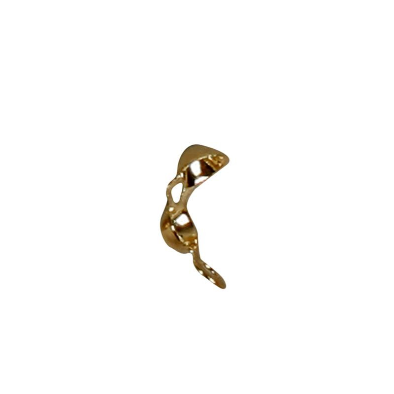 Knudeskjulere med øje, diam. 3 mm, L: 8 mm, forgyldt, 100stk.