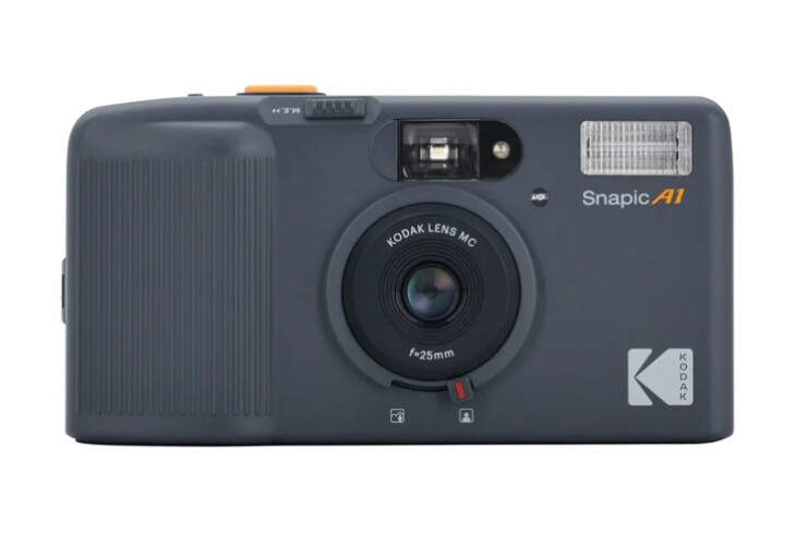 Kodak Snapic A1 35mm Film Camera, Grey