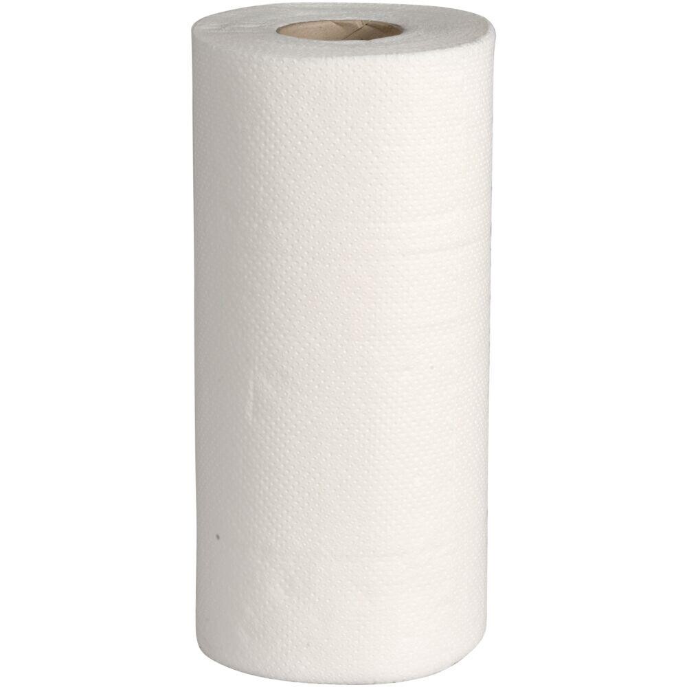 Køkkenrulle - 2-lags 100% nyfiber - 71 ark - Hvid - 28 ruller