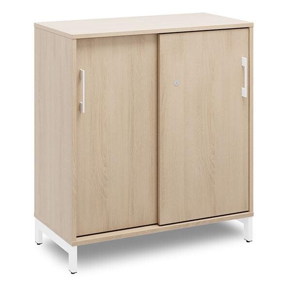 Kontorskab DNA, 800x890 mm, Eg/Hvid 2A4