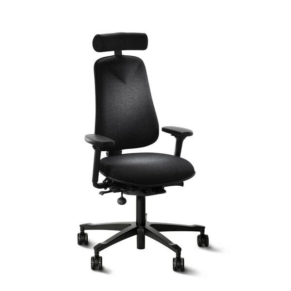 Kontorstol Höganäs +381 Sort