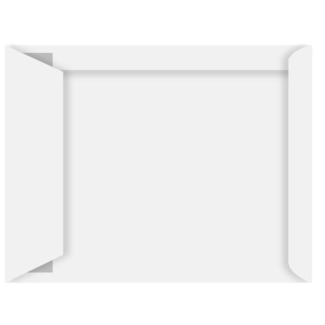 Mailman - Konvolutter - C4P med Rude - 229x324 mm - Peel & Seal - Hvid - 500 stk
