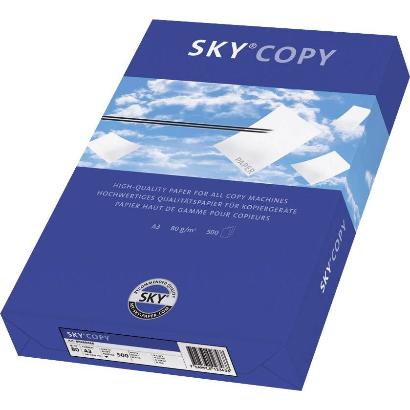 5 stk. Kopipapir - SkyCopy A3 80 g/m² - 500 ark
