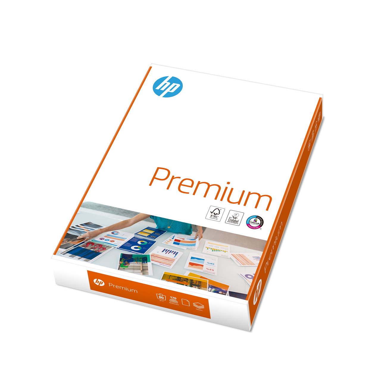 Kopipapir HP Premium A3 80g CHP860 500ark/pak - 5 stk