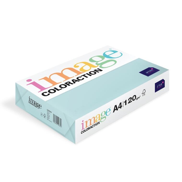 Farvet Kopipapir - Image Coloration A4 - 120g - Blue Lagoon BL29 - 250 ark