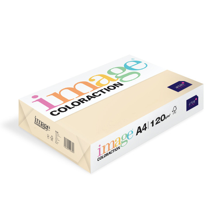 Kopipapir, Image Coloraction A4, Farve Cream Dune CR20 - 250 ark