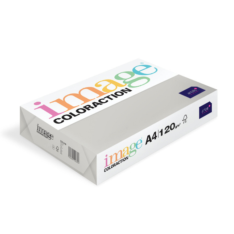 Farvet Kopipapir - Image Coloraction A4 120g - Grey Iceland GR21 - 250ark