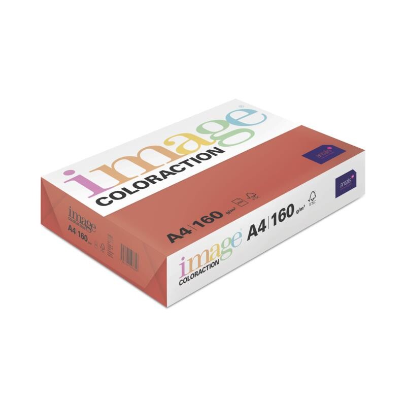Kopipapir Image Coloraction A4 160g Chile Deep Red 250ark/pkt