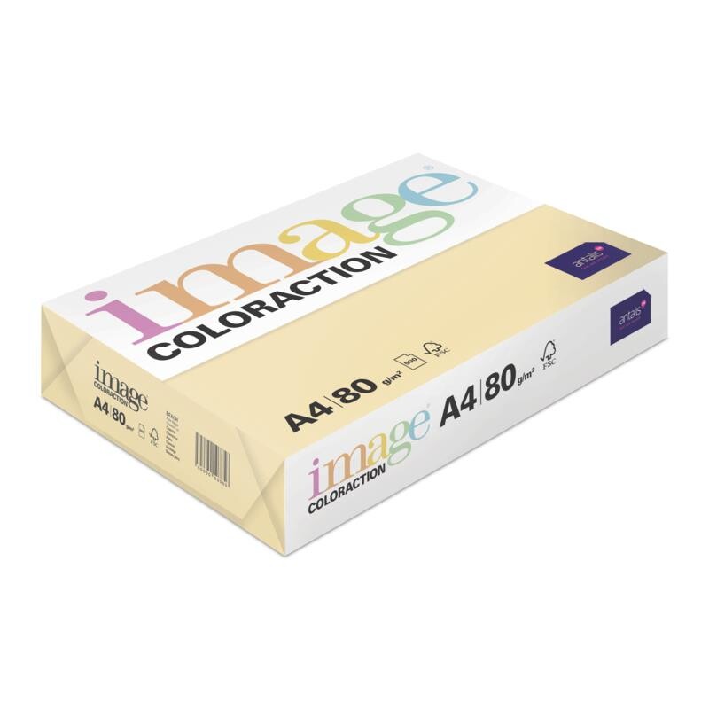 Kopipapir Image Coloraction A4 80g Beach Pale Beige 500ark/pkt