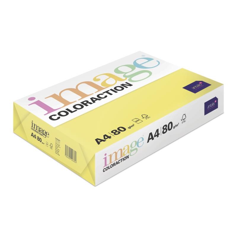 Kopipapir Image Coloraction A4 80g Canary Deep Yellow 500ark/pkt