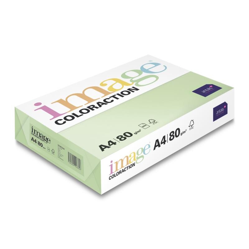 Kopipapir Image Coloraction A4 80g Forest Pastel Green 500ark/pkt