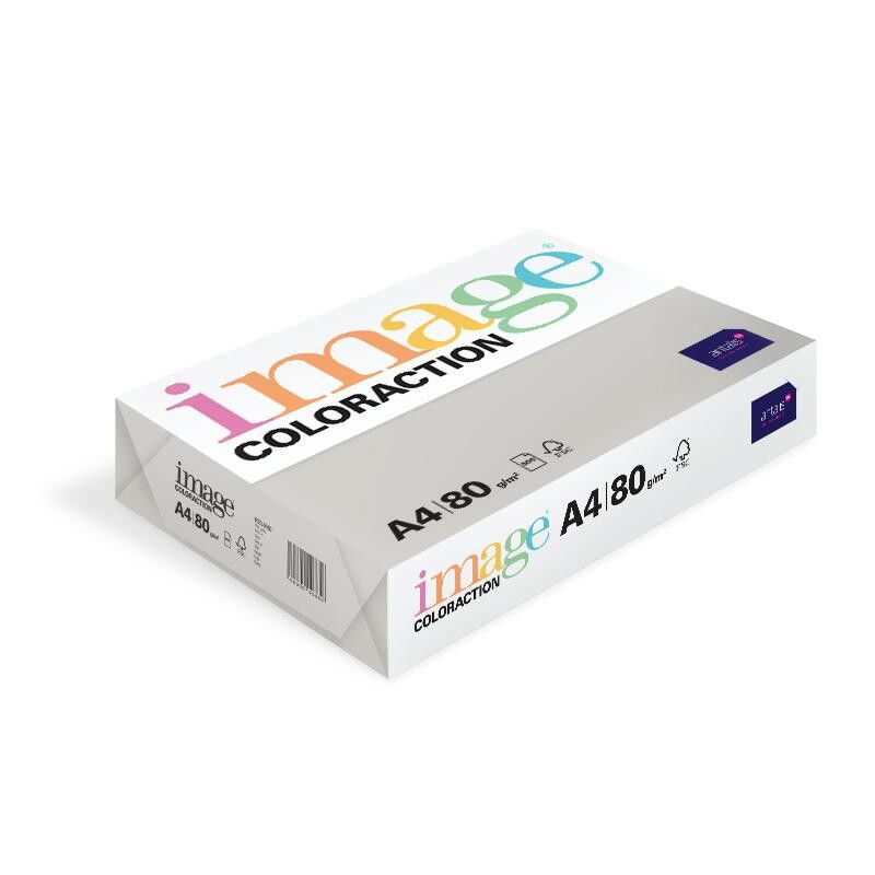 Farvet printerpapir Image Coloraction A4 80g Grey Iceland GR21 500ark