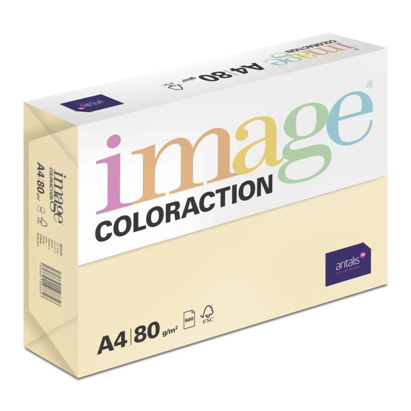 Kopipapir Image Coloraction A4 80g Sevilla Dark yellow 500ark/pkt