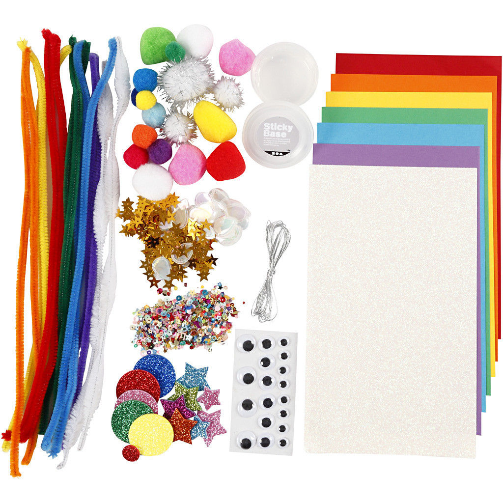 Diy kit - Rainbow inspiration medfølger