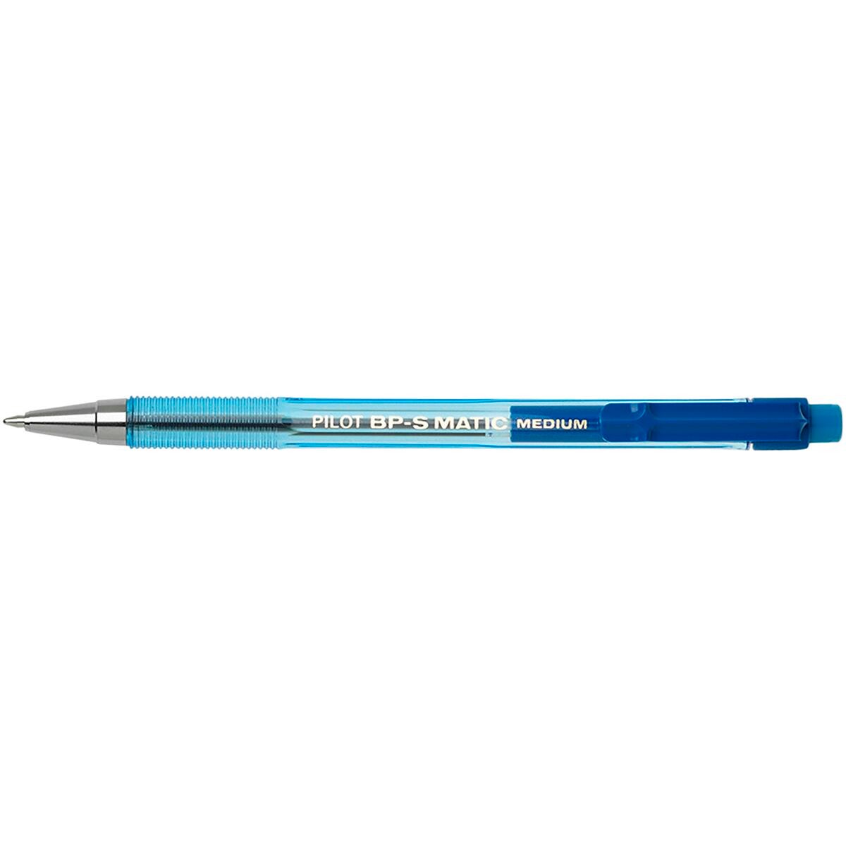 Kuglepen - Pilot BP-S Matic 135M - Blå - Medium - 12 stk