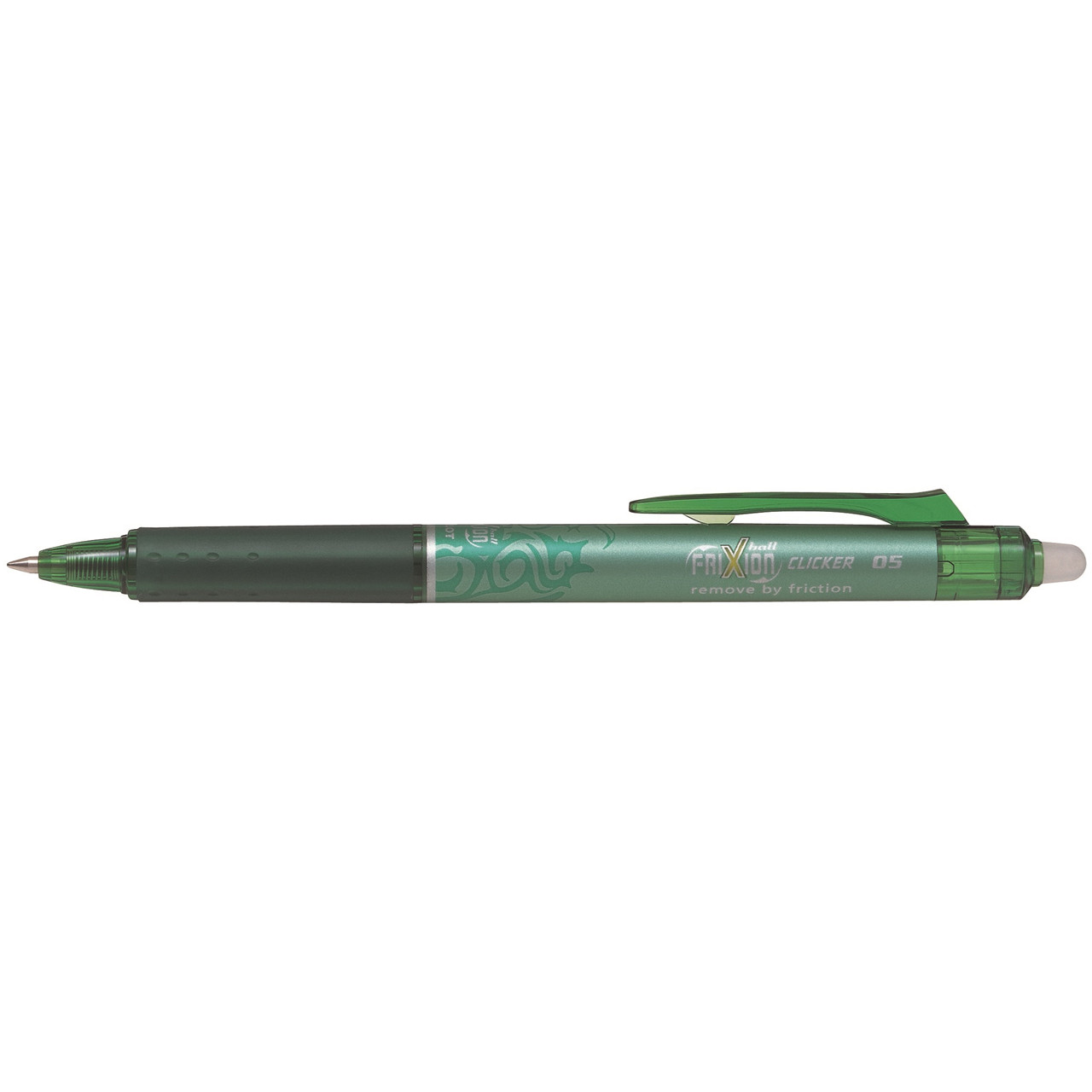 Kuglepen Pilot FriXion Clicker grøn 0,5mm - 12 stk