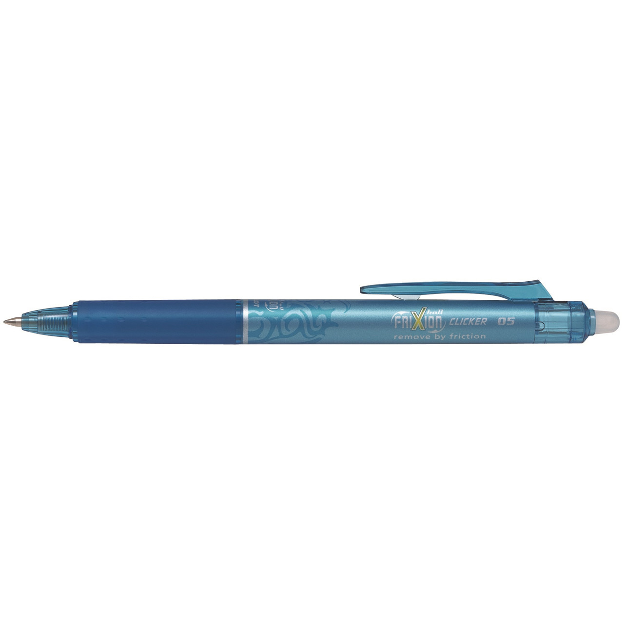 Kuglepen Pilot FriXion Clicker lyseblå 0,5mm - 12 stk