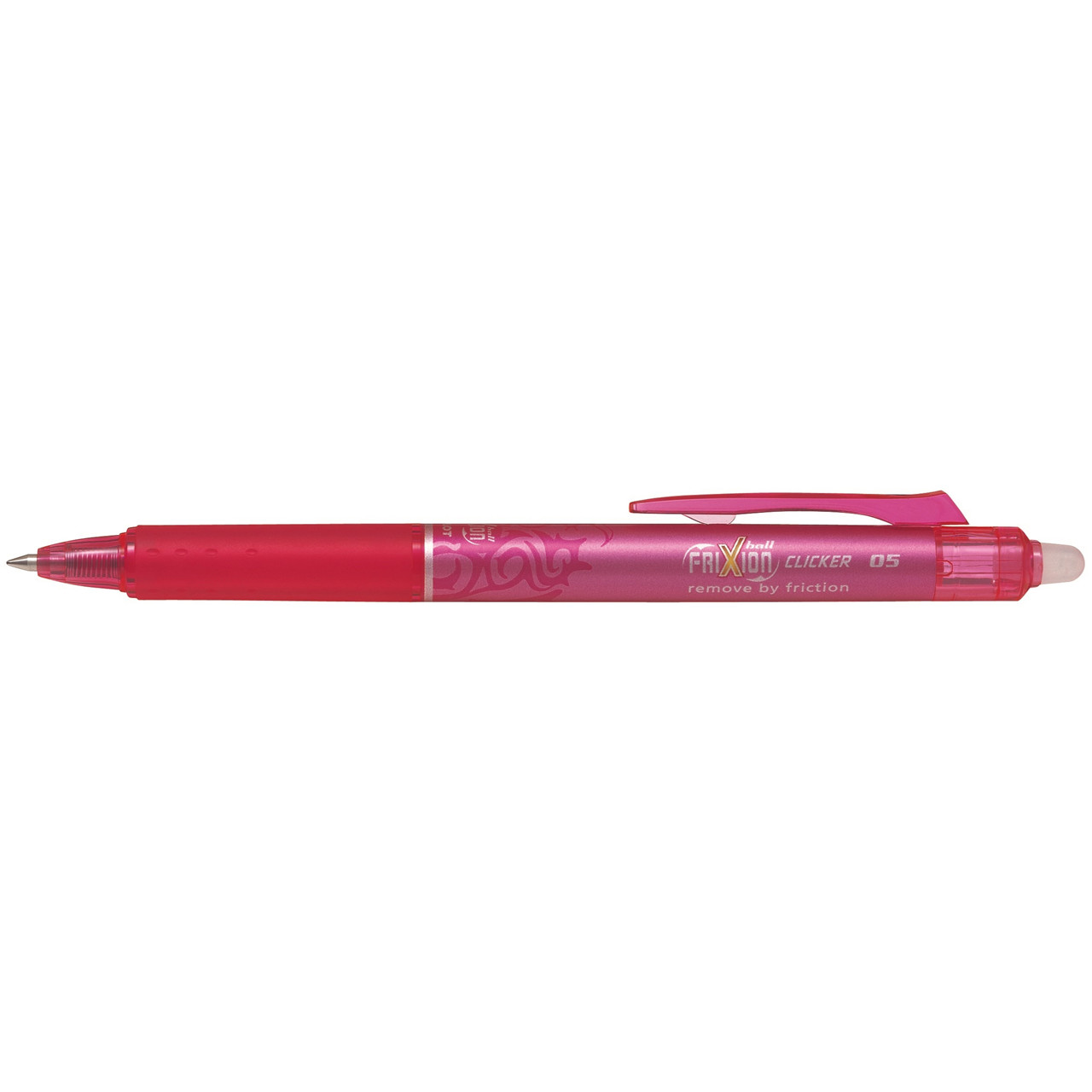 Kuglepen Pilot FriXion Clicker pink 0,5mm - 12 stk