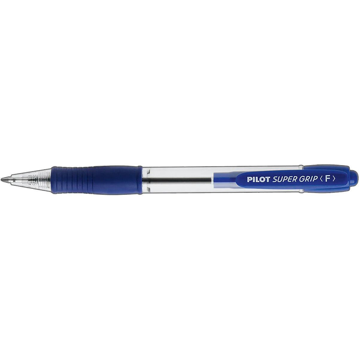 Kuglepen Pilot Super Grip F blå 0,7 mm kugle 0,22mm stregbredde - 12 stk