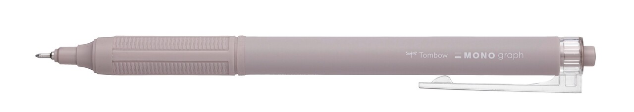 5 stk. Kuglepen - Tombow MONO Graph Lite Smokey Brun