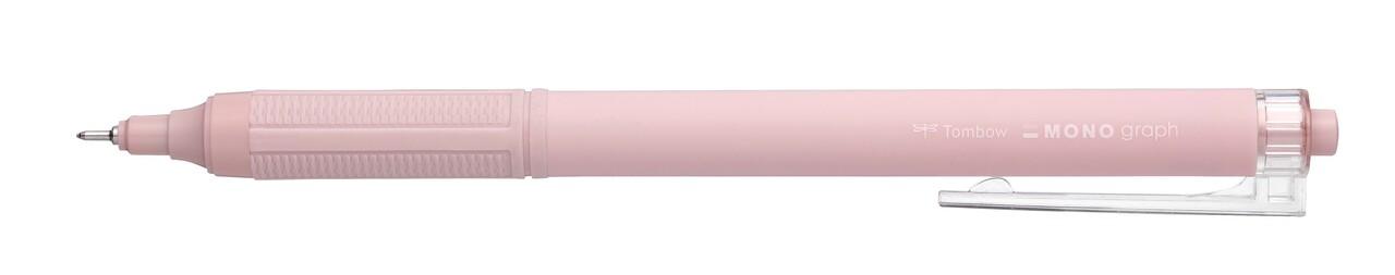 5 stk. Kuglepen Tombow MONO graph Lite smokey pink